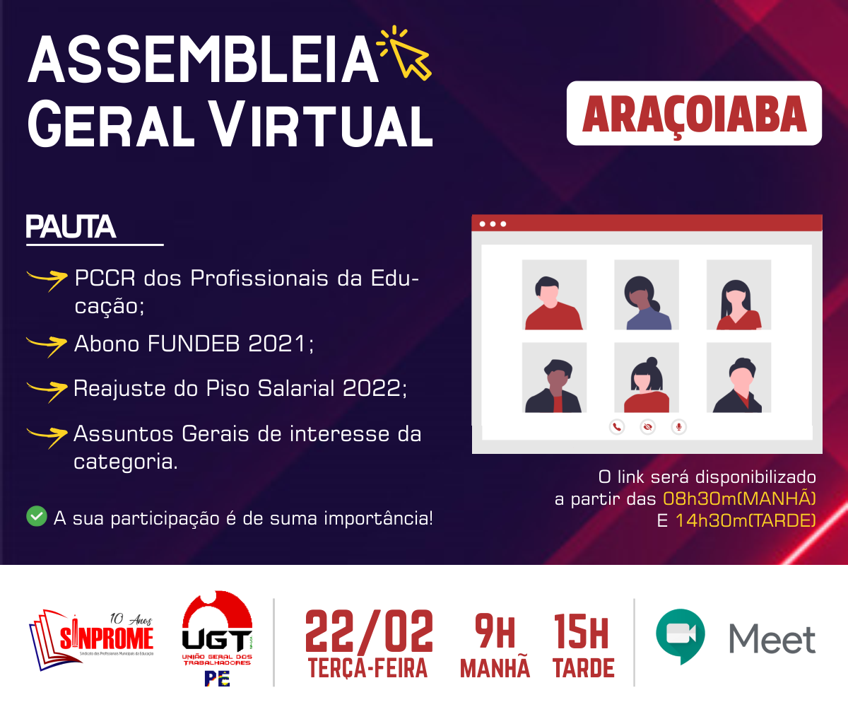 Assembleia Geral Virtual
