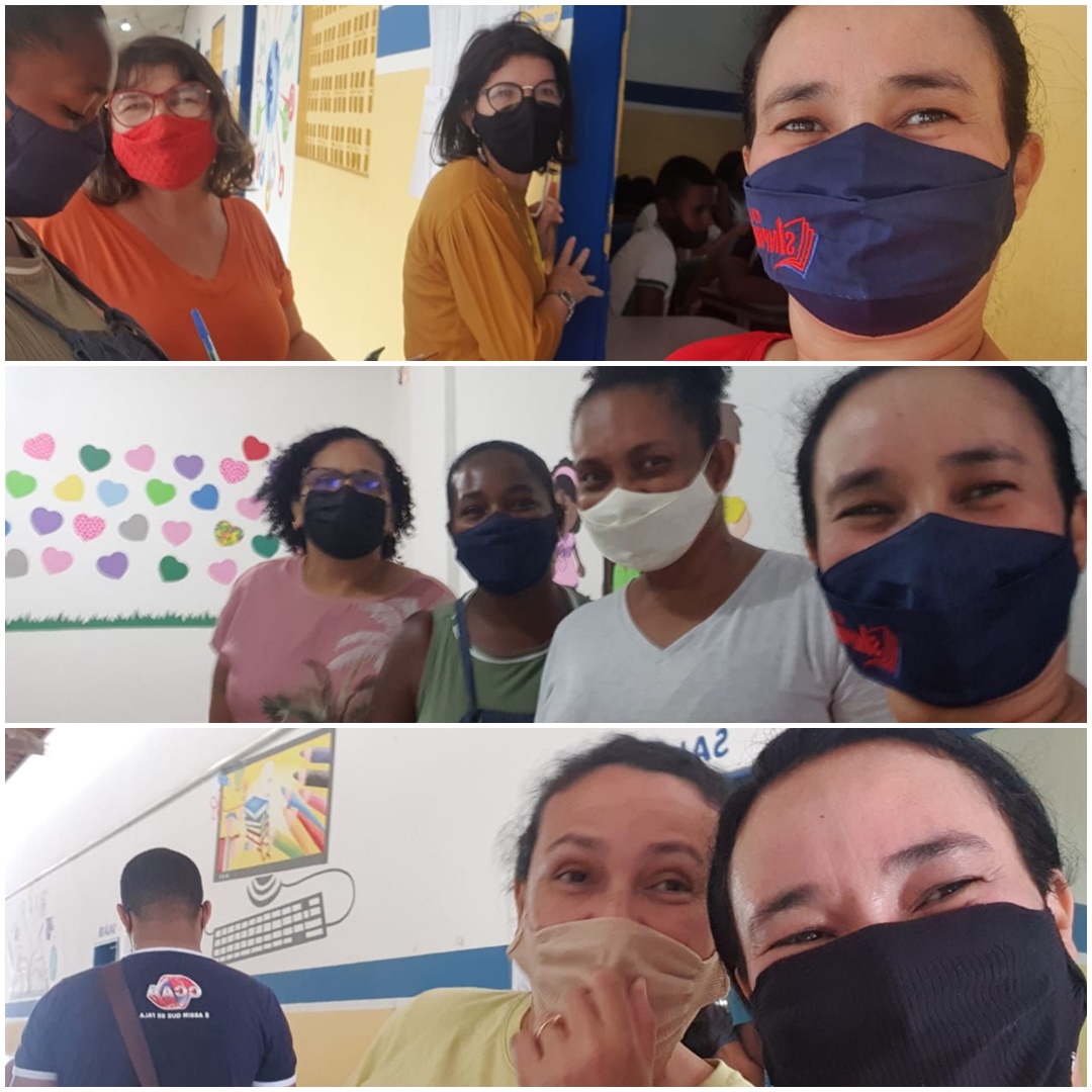 Visita às Escolas de Araçoiaba