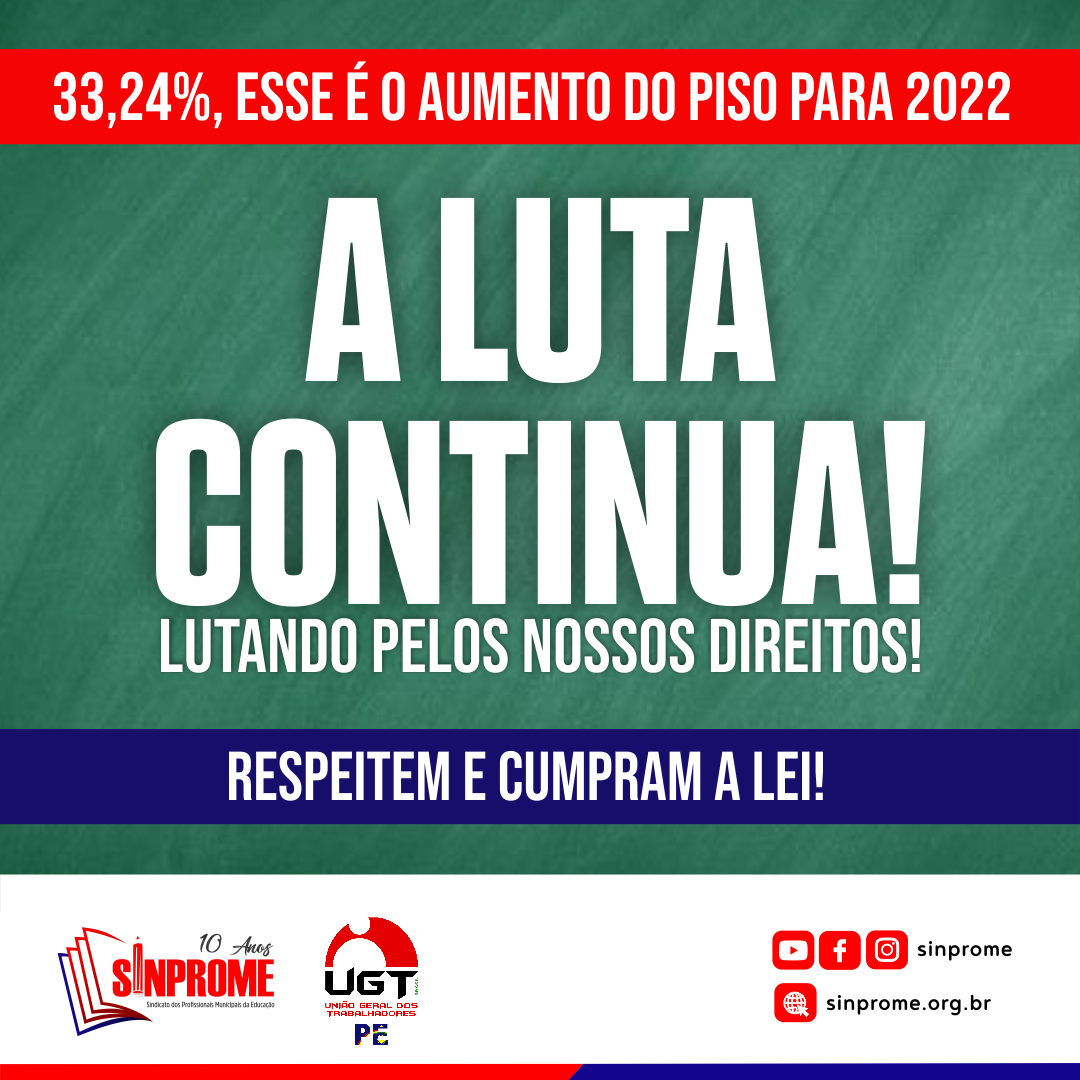 A Luta Continua!