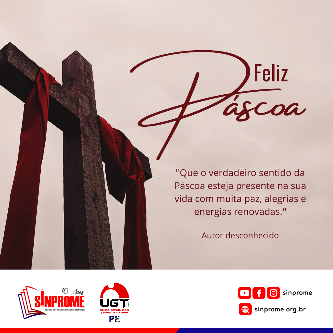 Feliz Páscoa!