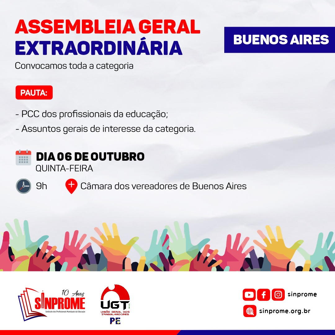 Assembleia Geral Extraordinária – Buenos Aires