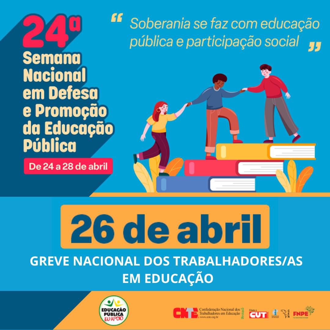 Greve Nacional dos(as) Trabalhadores(as) da Educação