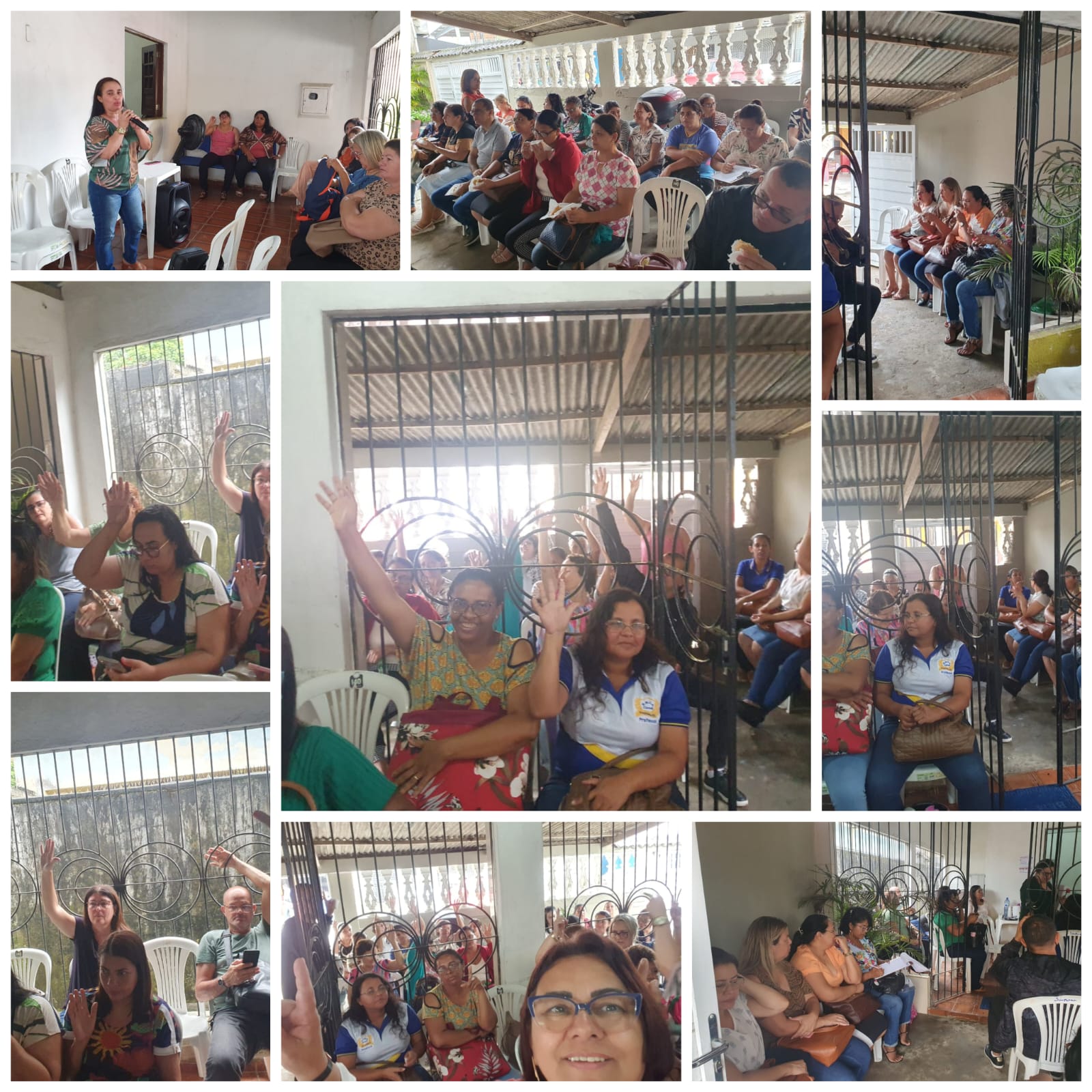 Assembleia única para todos os profissionais de educação de Araçoiaba