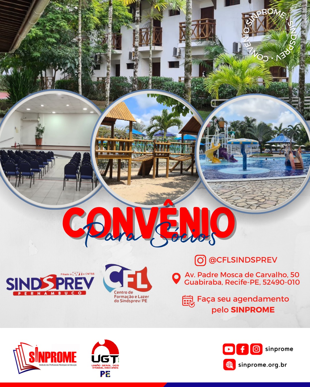 SINPROME fecha convênio com o SindsPrev/PE