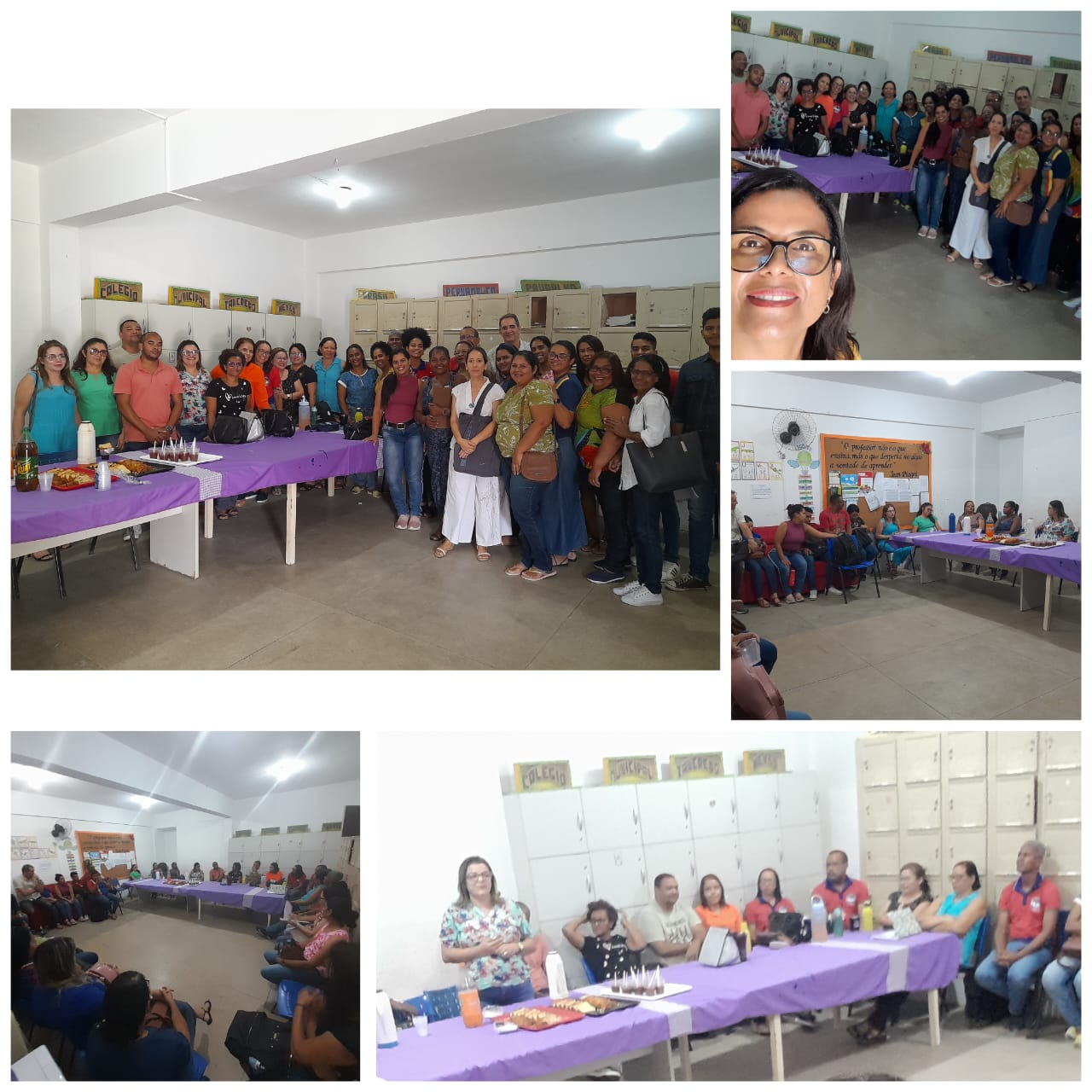 SINPROME realiza reunião na Escola Tancredo Neves